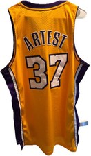 Ron Artest LA Lakers NBA Jersey Men L Adidas HWC Metta World Peace MWP #37 2009 picture