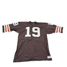 Bernie Kosar Vintage Authentic Sand Knit Browns Dureen Jersey L Circa 1986-1988 picture