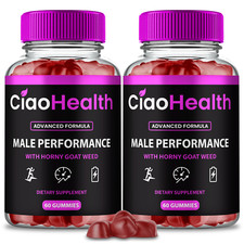 (2 Pack) Ciao Health Full Spectrum Gummies, Ciao Health for Men, ed Gummy picture