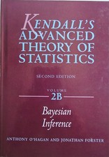 Kendall's Advanced Theory of Statistic 2B by Anthony O'Hagan (2004, Hardcover) picture
