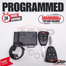 2007-2017 CHRYSLER DODGE JEEP IGNITION IMMOBILIZER  56040680AJ Plug & Go.. picture
