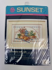 Sunset Southwest Still Life Counted Cross Stitch Kit #13550 14 Count Aida picture
