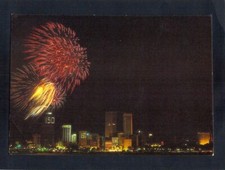 F1986 Australia WA Perth 150yr birthday fireworks postcard picture