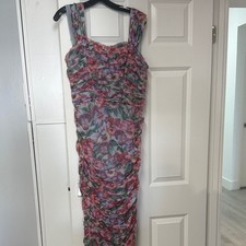 Dolce & Gabbana Multicolor Floral Midi Dress picture