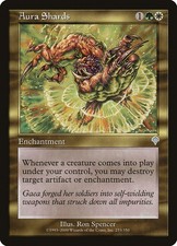 MTG Magic the Gathering Aura Shards (233/356) Invasion HP picture