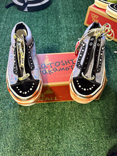 VANS Off The Wall Satoshi Nakamoto Canvas Studded Lace-Up Sneaker US 10.5 picture