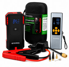 2-in-1 Jump Starter + Tire Inflator Combo 150PSI Portable Air Pump Car Battery picture