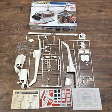 Revell 6109 Snap Kit Code Red Fire Rescue Chopper Model Open Box Complete 1981 picture