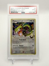 2009 Pokémon Platinum Supreme Victors Rayquaza C Holo #8/147 - PSA 9 MINT picture