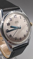 Vintage Smiths 1960s Jewelled Cal 512 British Made Silver Dial Watch Working picture