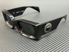 VERSACE VE4474U GB1 87 Black Grey Unisex 52 mm Sunglasses picture