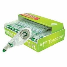 Tombow 68721 Correction Tape Hybrid Style, 10-Pack picture