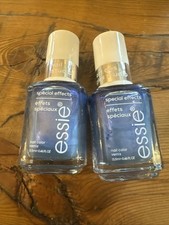 2 New Essie Nail Polish Reality Reflection #33 0.46 oz Iridescent Blue Special picture