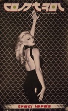 Traci Lords 'Control' 1995 Single Promo Poster 1,000 Fires Radioactive Rare picture