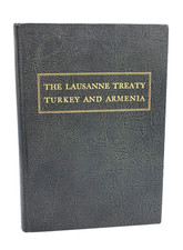 THE LAUSANNE TREATY TURKEY AND ARMENIA 1926 with color map World War I Armenians picture