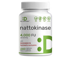 DEAL SUPPLEMENT Nattokinase 4,000 FU Per Serving, 240 Veggie Capsules – picture
