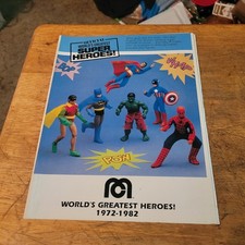 VTG 1972-1982 MEGO World's Greatest Super Heros Catalog Pamphlet Brochure Read picture