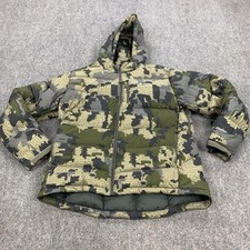 KUIU Super Down LT Jacket Mens 3XL Verde Camo Hooded Down Puffer Full Zip Toray picture