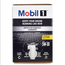 Mobil 1 Advanced Full Synthetic Motor Oil 5W-30 12 Quart Engine Oil FreeShipping picture