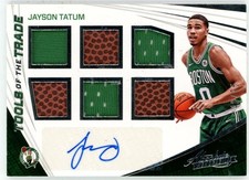 2016-17 Panini Absolute Jayson Tatum Tools of the Trade RPA RC Auto Patch /75 picture