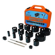 Spyder 601008 17-Piece Master Electricians Bi-Metal Hole Saw Kit picture