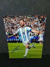 Lionel Messi Leo Messi World Cup 2026 Autographed 8x10 Photo & COA Argentina picture