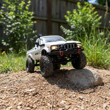 Realistic 1/16 Scale WPL RC Crawler - Off-Road Remote Control Truck with LED picture