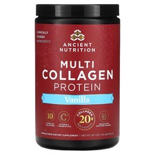 2 X Ancient Nutrition, Multi Collagen Protein, Vanilla, 1.04 lb (472.5 g) picture