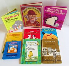 Vintage Children's Books 1950s-1990s, Lot of 9 Hardcover, Weekly Reader and More picture