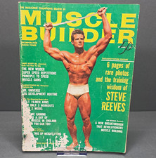 Muscle Builder Magazine December 1964 Steve Reeves Vintage Bodybuilding picture