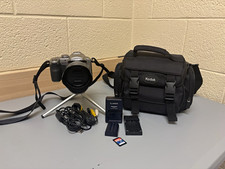 Panasonic LUMIX DMC-FZ50 12x Zoom Silver Camera Bundle w/ Charger picture