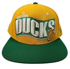 Oregon Ducks Gold & Green Snapback Authenic Zephyr Hat Smoke Free picture