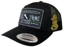 EL CHAPO GUZMAN HAT BLACK  MESH BADIRAGUATO  LAS TUNAS JGL 701  SINALOA HAT picture