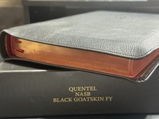 A completely clean 1995 NASB Black Goatskin Schuyler Quentin picture