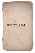 1794, THE NEW BATH GUIDE, by CHRISTOPHE ANSLEY, A CLASSIC OF ENGLISH SATIRE picture