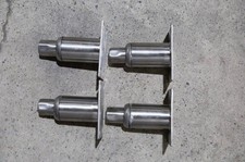 Delfield 4 in stainless steel adjustable legs, for commercial equipment. 4x picture