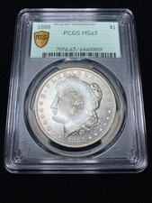 1880-P PCGS MS63 Morgan Dollar w/ PQ Luster | Limited Edition 40th Anniversary picture