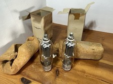 2 RCA JAN 810 Vacuum Tubes Transmitting Triodes BLACK PLATE 1944 NOS NIB RARE picture