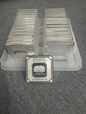 20g Geiger 999 Fine Silver Bar Straight From Mint Box picture