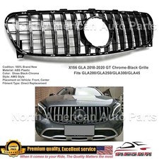 X156 GLA 2018-2020 GT Chrome-Black Grille GLA250 GLA300 New picture