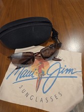 Maui Jim Rimless Sport Sunglasses Tortoise w/ Original Case - Flawless Condition picture
