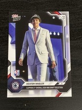2026 Topps Now NBA Draft Keaton Wagler 5th Pick Los Angeles Clippers RC #KWAG picture