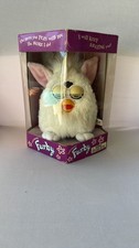 Vintage 1998 Tiger Electronics Furby Original Snowball White - New in Box picture