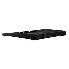 Royal Racks 1U Hidden Rack Shelf Vented Panel AV Network Equipment Rack picture