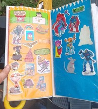 Vintage 1980s Sticker Album Lot Power Lords MOTU He-Man A-Team Ghostbusters Snoo picture