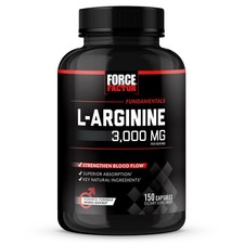 Force Factor L-Arginine 3000 MG, Extra Strength Nitric Oxide & Circulation Boost picture