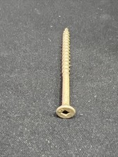 (100) #10 x 3  Daggerz Deck-pro Square Flat W/nibs Type 17 Seck Screws ACQ. picture