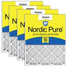 Nordic Pure 20x24x1 MERV 10 Air Filters 4 Pack picture