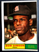 1961 Topps Bob Gibson #211 St. Louis Cardinals HOF (Corner Crease) picture