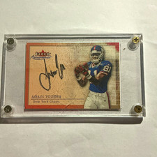 Fleer 2000 Fleer Tradition Autographics Amani Toomer Giants Autograph Insert car picture